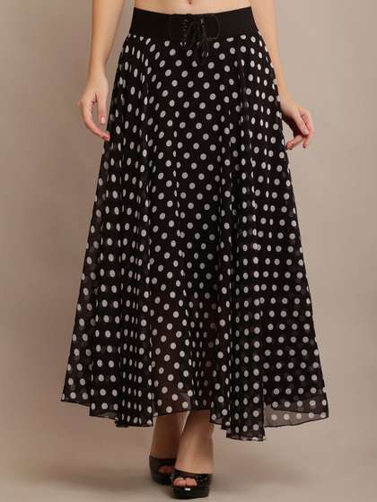 Raabta Fashion Flared Maxi Skirts