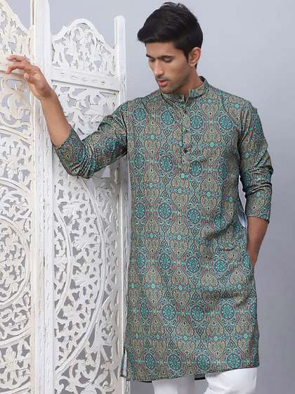 Anouk Printed Straight Kurta