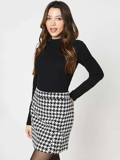 Dream Beauty Fashion Printed Mini Pencil Skirts