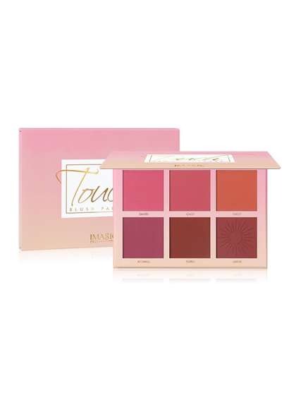 IMAGIC
                          PROfessional Cosmetics 6 Color Touch Blush
                          Palette