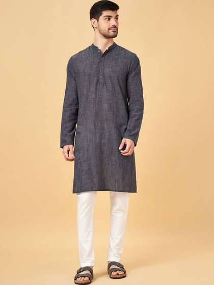 indus route by Pantaloons Cotton Straight Kurta