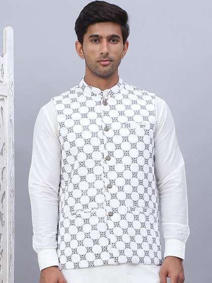 Jompers Embroidered Nehru Jackets