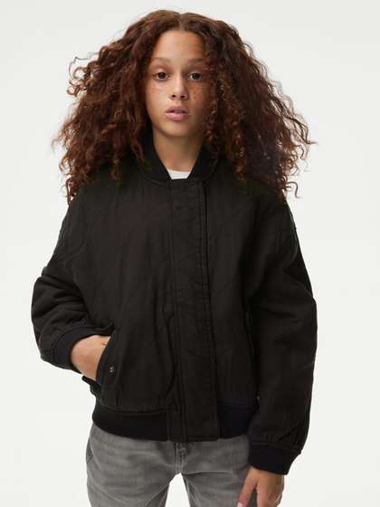 Marks & Spencer
                    Cotton Rich Bomber