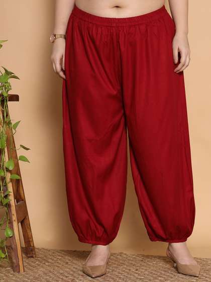LetsDressUp Women
                          Loose Fit Viscose Rayon Salwar