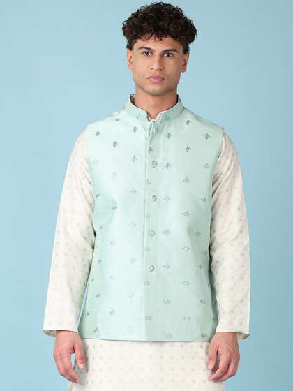 V-Mart Embroidered Nehru Jackets