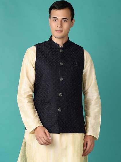 V-Mart Self Design Nehru Jacket