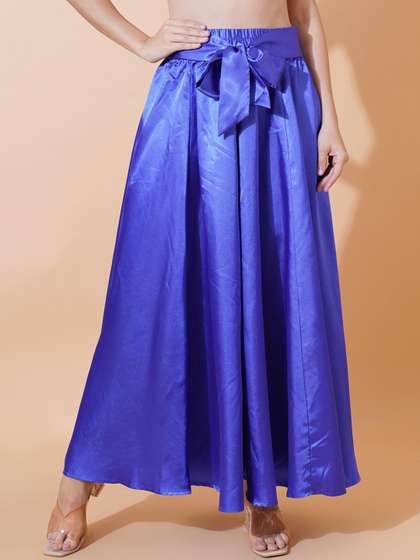 IX IMPRESSION Women Flared Maxi Skirts