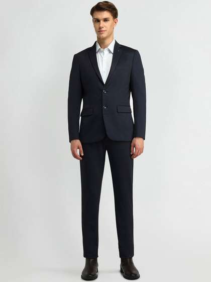 Arrow Men Slim-Fit
                        Single-Breasted Blazer and Trousers Two-Piece
                        Formal Suit
