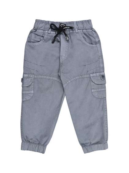 Wish Karo Boys Mid Rise
                    Regular Fit Jogger Cotton Jeans