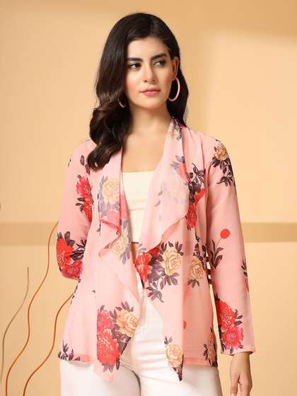 STYLECAST X
                        KASSUALLY Women Printed Shrug