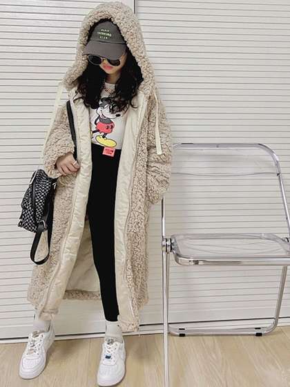 Xsole Kids Single
                    Breasted Winter Overcoat