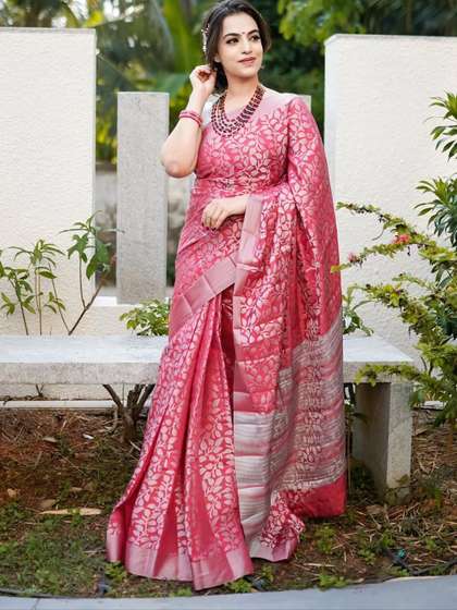 Wuxi Pure Silk Banarasi Saree