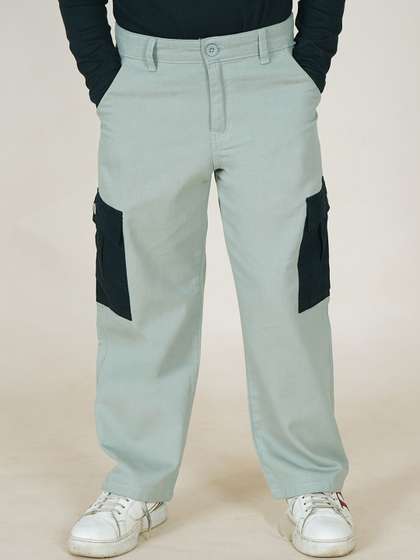 KiddoPanti Boys Cargos
                    Trousers