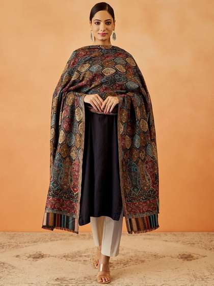 Pashmoda Women
                        Paisley Woven Design Shawl