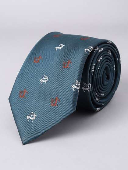 Van Heusen Men Printed
                    Skinny Tie