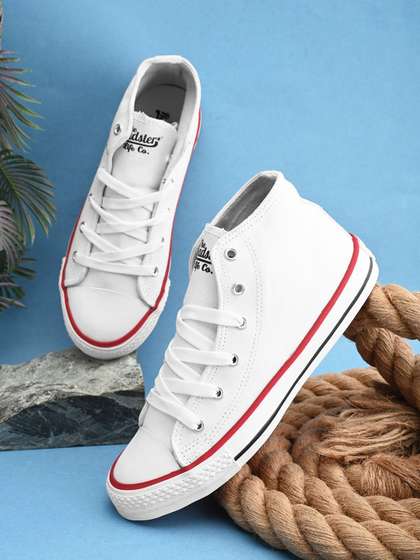 The Roadster
                        Lifestyle Co Women Round Toe Lace-Ups Canvas
                        Sneakers