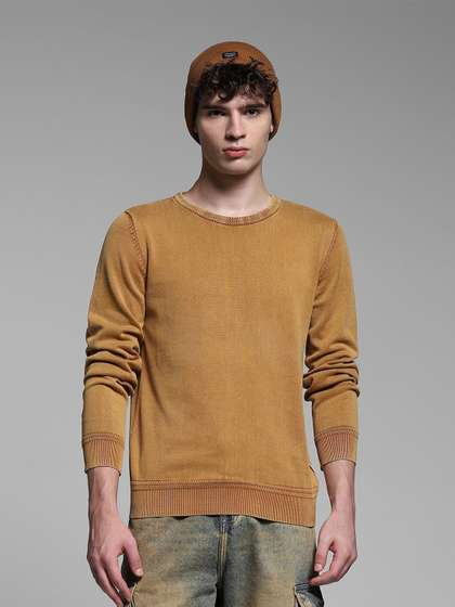 Jack & Jones Men
                        Cotton Round Neck Pullover Sweatshirt