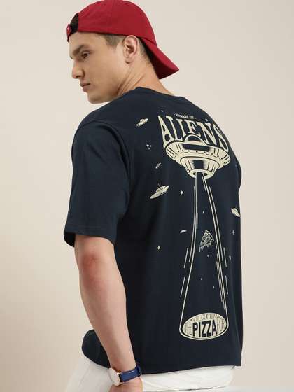 Difference of Opinion Men Printed Pure Cotton T-shirt