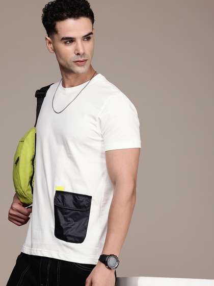 FCUK Pure Cotton Pockets T-shirt