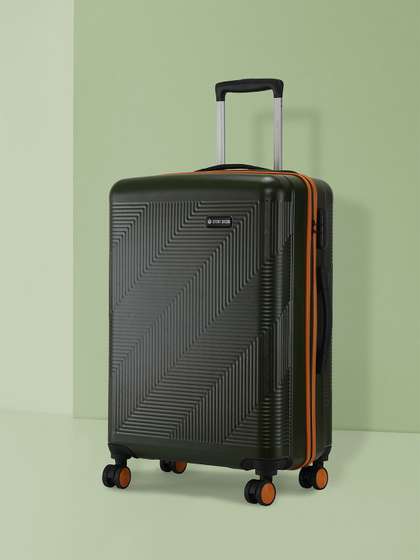 Stony Brook by Nasher
                      Miles Echo Textured Hard-Sided Medium Trolley Bags
                      78 L