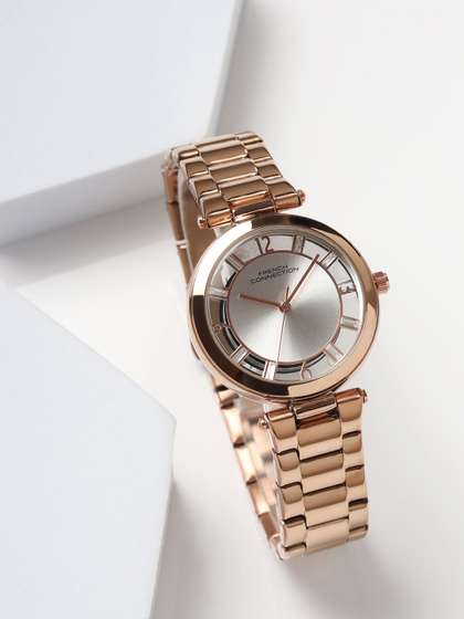 French Connection
                          Women Dial & Stainless Steel Bracelet
                          Style Straps Analogue Watch