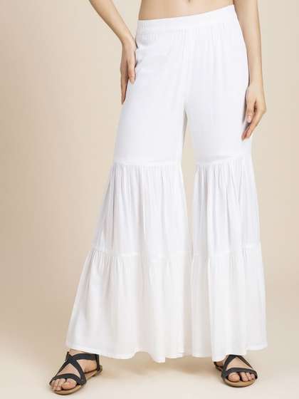 BCZ Style Women Flared Palazzos