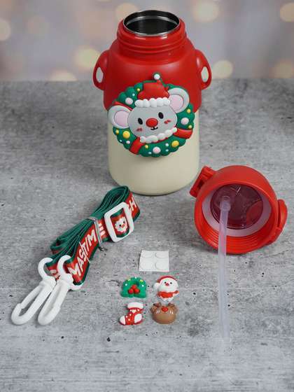 Little Surprise Box
                    Festive Colourblocked Stainless Steel Spill Proof
                    Sipper - 500ml