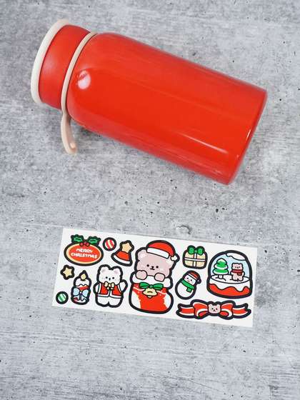 Little Surprise Box
                      Red Solid Stainless Steel Spill Proof Water Bottle
                      - 400ml