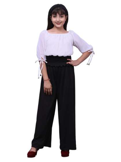 FELLAMO Girls Basic
                    Jumpsuit