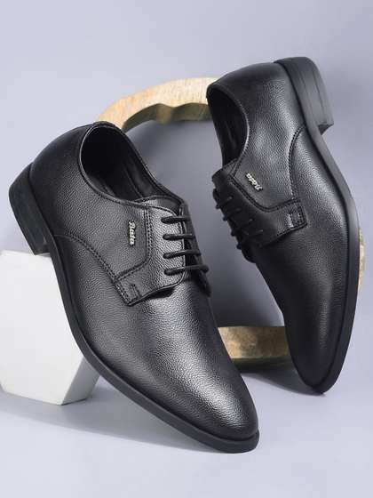 Bata Men Leather
                      Formal Derbys