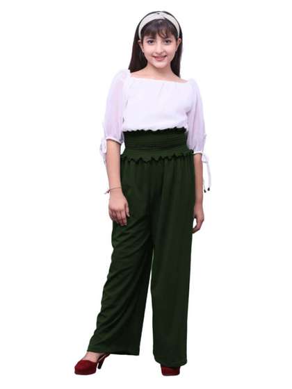 FELLAMO Girls Basic
                    Jumpsuit