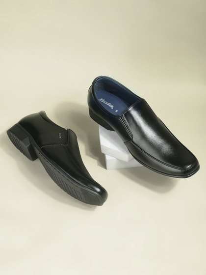 Bata Men Leather
                          Formal Slip-Ons