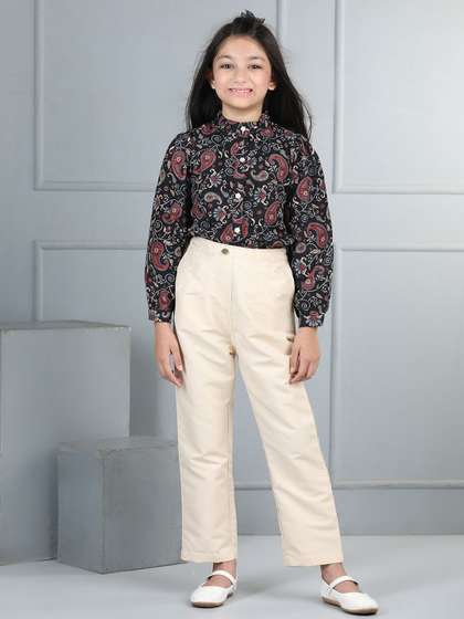 Cutiekins Girls
                        Printed Top with Trousers