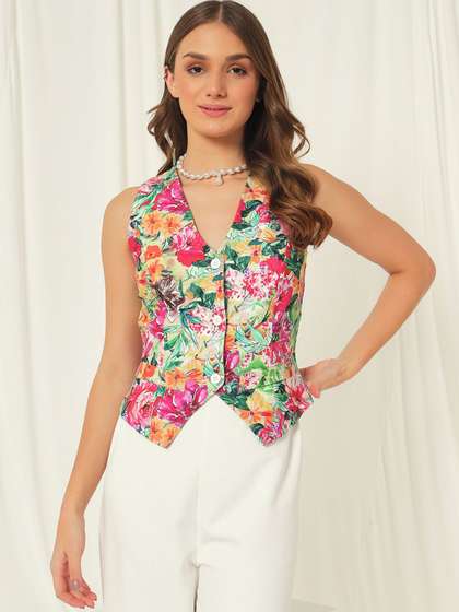 TANDUL Printed Woven
                        Waistcoat