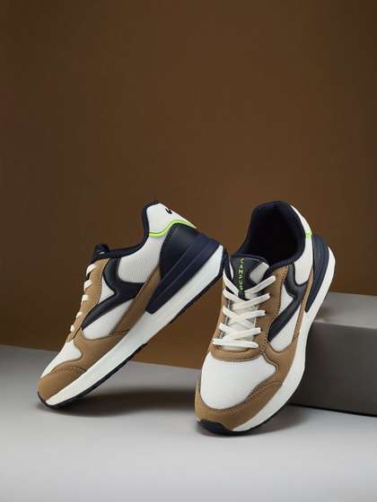 Campus Women DERBI
                          Colourblocked Lace-Ups Sneakers