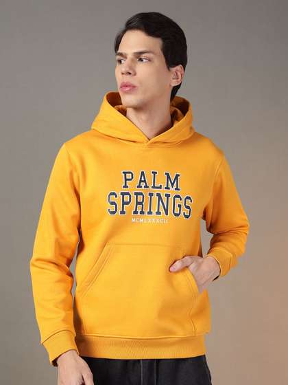 FCK GOLD Men Hooded Sweatshirt