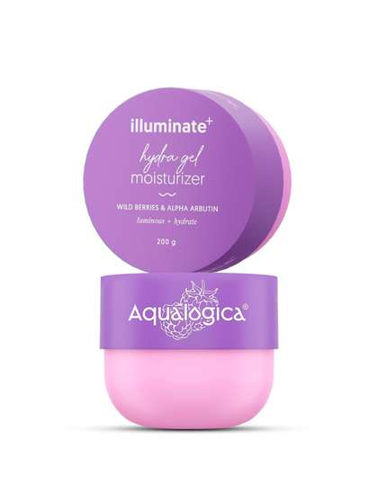 Aqualogica Set Of 2
                        Illuminate + Hydra Gel Moisturizer, Wild Berries
                        - 200 g Each