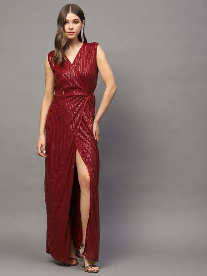 StyleCast X SERA Embellished Maxi Dress