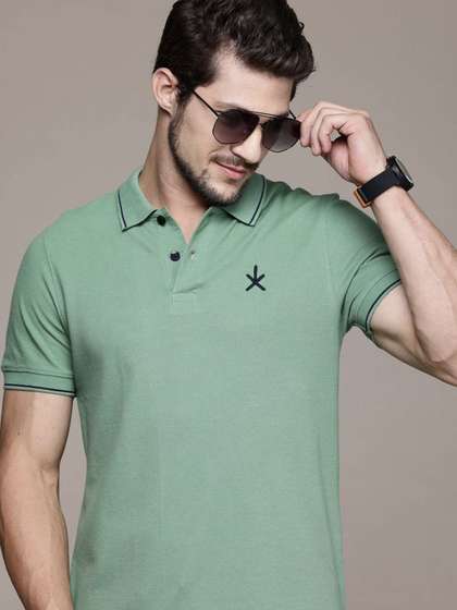 Roadster The Lifestyle Co Polo Neck Short Sleeve T-Shirt