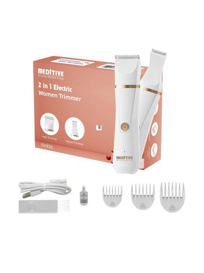 MEDITIVE 2 In 1 Electric
                    Women Trimmer