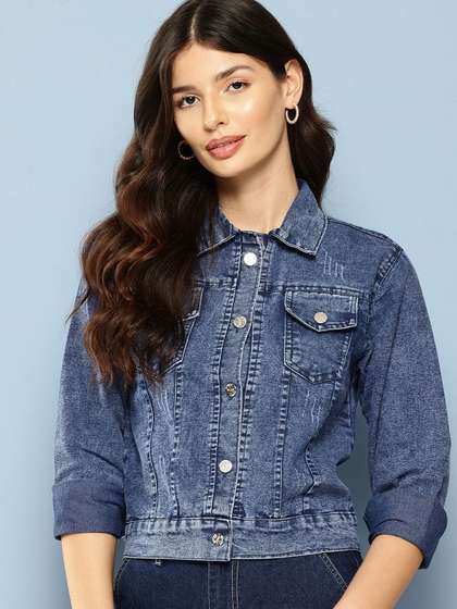 The Roadster
                        Lifestyle Co Collared Denim Jacket