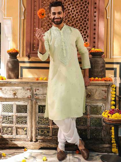Ethnic India Men Striped Kurta