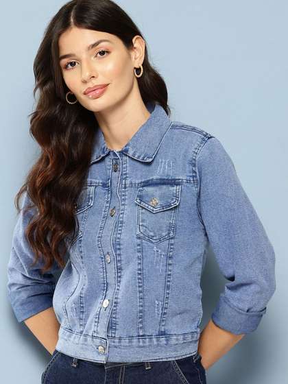 The Roadster
                          Lifestyle Co Collared Denim Jacket