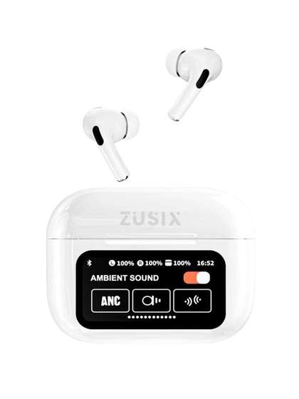 zusix Touch Display
                        30H Playtime Headphones