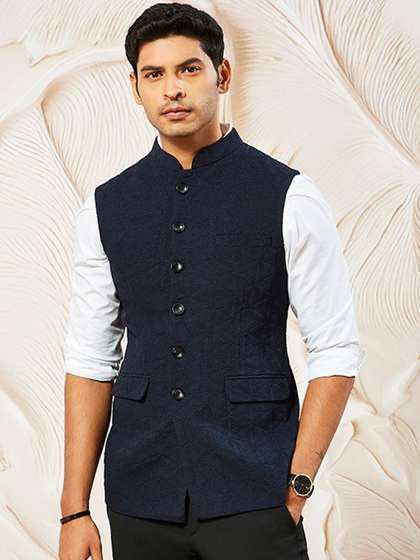 VASTRAMAY
                        Embellished Nehru Jacket