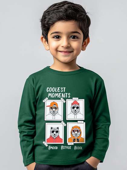 Nauti Nati Boys Printed Bio Finish T-shirt