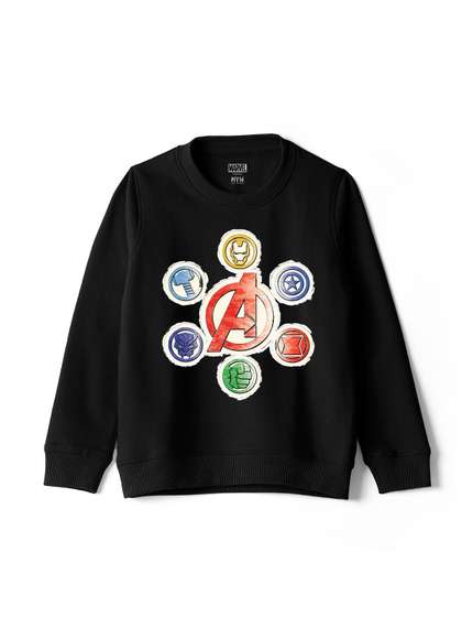Wear Your Mind Boys
                    Graphic Printed Round Neck Pullover Sweatshirt