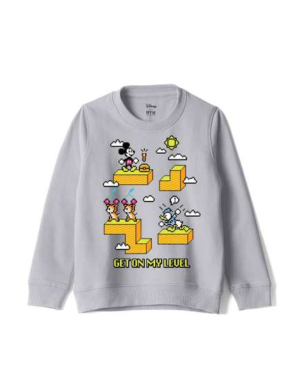 Wear Your Mind Kids
                    Printed Round Neck Long Sleeves Sweatshirt