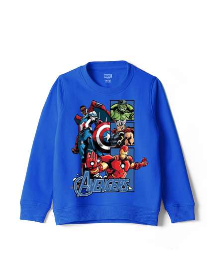 Wear Your Mind Boys
                    Graphic Printed Round Neck Long Sleeves Sweatshirt