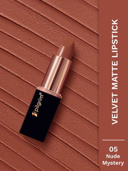 Pilgrim Matte Bullet
                        Intense Colour Transferproof & Smudgeproof
                        Lipstick - Nude Mystery 05